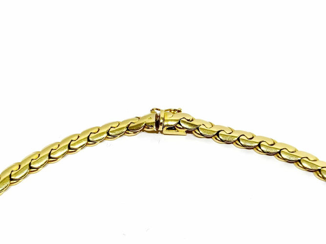 Collier Collier en or 18 carats 58 Facettes