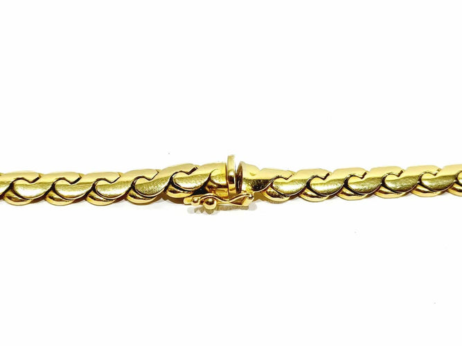 Collier Collier en or 18 carats 58 Facettes
