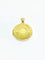 Pendentif Pendentif porte-photo rond en or jaune 18 carats 58 Facettes