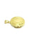 Pendentif Pendentif porte-photo rond en or jaune 18 carats 58 Facettes