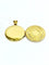 Pendentif Pendentif porte-photo rond en or jaune 18 carats 58 Facettes