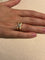 Bague 52.5 Bague nœud papillon en or rose 18 carats et diamant 58 Facettes