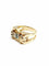 Bague 52.5 Bague nœud papillon en or rose 18 carats et diamant 58 Facettes