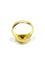 Bague 54 Bague tête de lion en or jaune 18 carats et diamant 58 Facettes