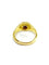 Bague 54 Bague tête de lion en or jaune 18 carats et diamant 58 Facettes