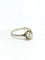 Bague 53 Bague solitaire en or blanc avec diamant 0,45 ct 58 Facettes