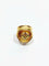 Bague 51 Bague en or jaune 18 carats avec diamants, rubis, émeraudes et saphirs 58 Facettes