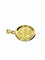 Pendentif Augis - Médaille d’amour en or jaune 18 carats 58 Facettes