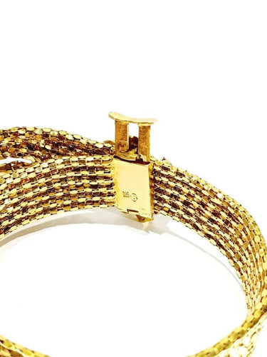 Bracelet Bracelet en or 18 carats et rubis 58 Facettes