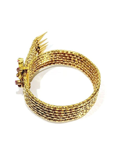 Bracelet Bracelet en or 18 carats et rubis 58 Facettes