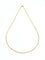 Collier Chaîne maille forçat en or jaune 18 carats 58 Facettes