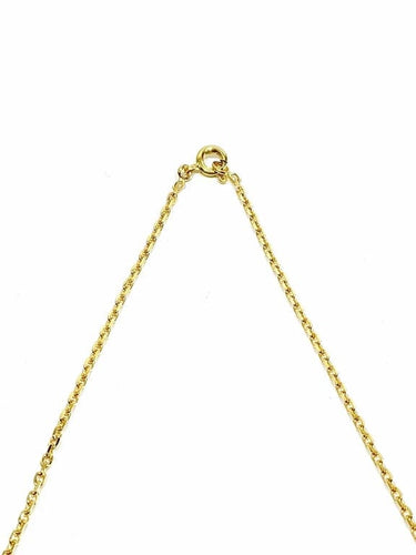 Collier Chaîne maille forçat en or jaune 18 carats 58 Facettes