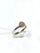 Bague 50.5 Bague en or blanc 18 carats pavée de diamants 58 Facettes