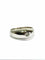 Bague 50 Bague dôme en or blanc 18 carats et diamant 58 Facettes