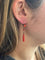 Boucles d'oreilles Boucles d'oreilles pendantes en or jaune 18 carats et corail 58 Facettes