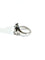 Bague 53 Bague en or blanc 18 carats à opale 58 Facettes