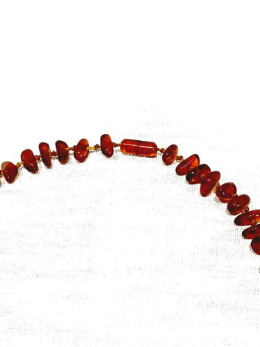 Collier Collier en perles d’ambre 58 Facettes