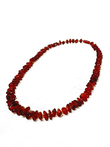 Collier Collier en perles d’ambre 58 Facettes