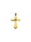 Pendentif Pendentif croix en or rose 18 carats et diamant 58 Facettes