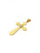 Pendentif Pendentif croix en or rose 18 carats et diamant 58 Facettes