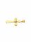 Pendentif Pendentif croix en or rose 18 carats et diamant 58 Facettes