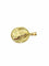 Pendentif Médaille du scapulaire recto verso en or rose 18 carats 58 Facettes