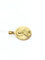 Pendentif Médaille du scapulaire recto verso en or rose 18 carats 58 Facettes