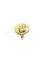 Pendentif Emile Dropsy – Médaille Vierge en or jaune 18 carats 58 Facettes