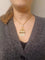 Pendentif Pendentif filigrané en or champagne 18 carats 58 Facettes