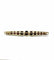 Broche Broche Art déco en or jaune 18 carats et grenats 58 Facettes