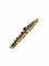 Broche Broche Art déco en or jaune 18 carats et grenats 58 Facettes