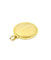 Pendentif Emile Dropsy - Médaille Vierge en or jaune 18 carats 58 Facettes