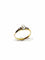 Bague 51 Bague ancienne en or rose 18 carats avec perle et diamants 58 Facettes