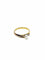 Bague 51 Bague ancienne en or rose 18 carats avec perle et diamants 58 Facettes