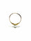 Bague 51 Bague ancienne en or rose 18 carats avec perle et diamants 58 Facettes