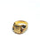 Bague 50.5 Bague chevalière monogrammée H en or rose 18 carats 58 Facettes 949551