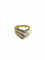 Bague 51 Bague en or jaune 18 carats et diamants taille brillant 58 Facettes