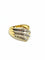 Bague 51 Bague en or jaune 18 carats et diamants taille brillant 58 Facettes