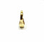 Bague 54.5 Bague en or jaune 18 carats avec diamants et saphir 58 Facettes