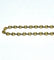 Collier Chaîne maille grains de café en or jaune 18 carats 58 Facettes