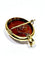 Pendentif Pendentif broche camée sur agate en or rose 18 carats 58 Facettes