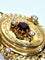 Pendentif Napoléon III - Médaillon broche en or rose 18 carats 58 Facettes