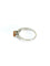 Bague 57 Bague en or blanc 18 carats avec citrine et diamants 58 Facettes