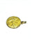 Pendentif Médaille de baptême - Ange et colombe en or jaune 18 carats 58 Facettes