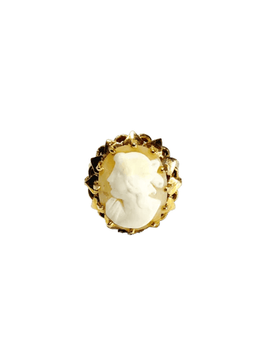 Bague 55 Bague camée en or rose 18 carats 58 Facettes