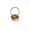 Bague 55 Bague camée en or rose 18 carats 58 Facettes