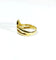 Bague 58 Bague ajourée en or jaune 18 carats 58 Facettes