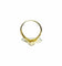 Bague 58 Bague ajourée en or jaune 18 carats 58 Facettes