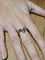 Bague 58 Bague ajourée en or jaune 18 carats 58 Facettes