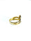 Bague 58 Bague ajourée en or jaune 18 carats 58 Facettes